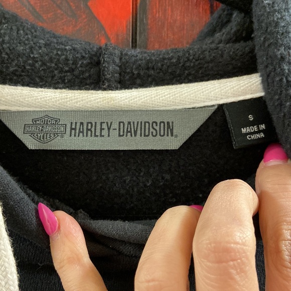 Harley-Davidson || Black Hoodie - Picture 5 of 7